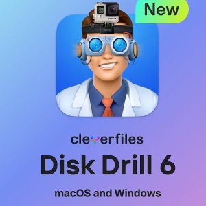 Disk Drill 6 Pro | Data Recovery Software | 1 Windows/Mac | Official Lifetime License Key + Future Upgrades